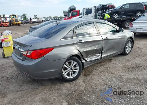 2012 Hyundai Sonata Gls из США, поврежденный, VIN 5NPEB4AC2CH497513